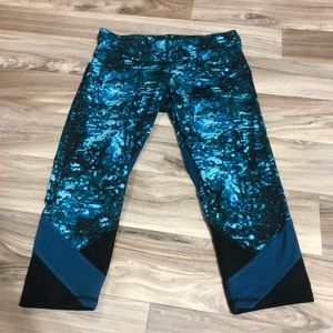 Blue Athletic Leggings